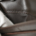 Portefeuille Celine Trifold Toile - Marron