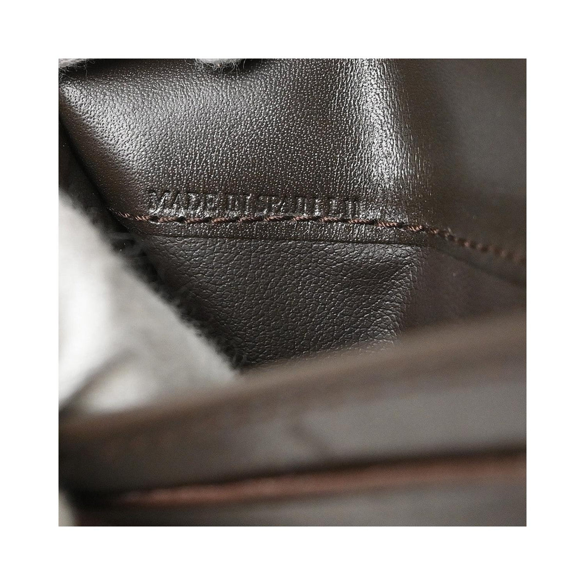 Portefeuille Celine Trifold Toile - Marron