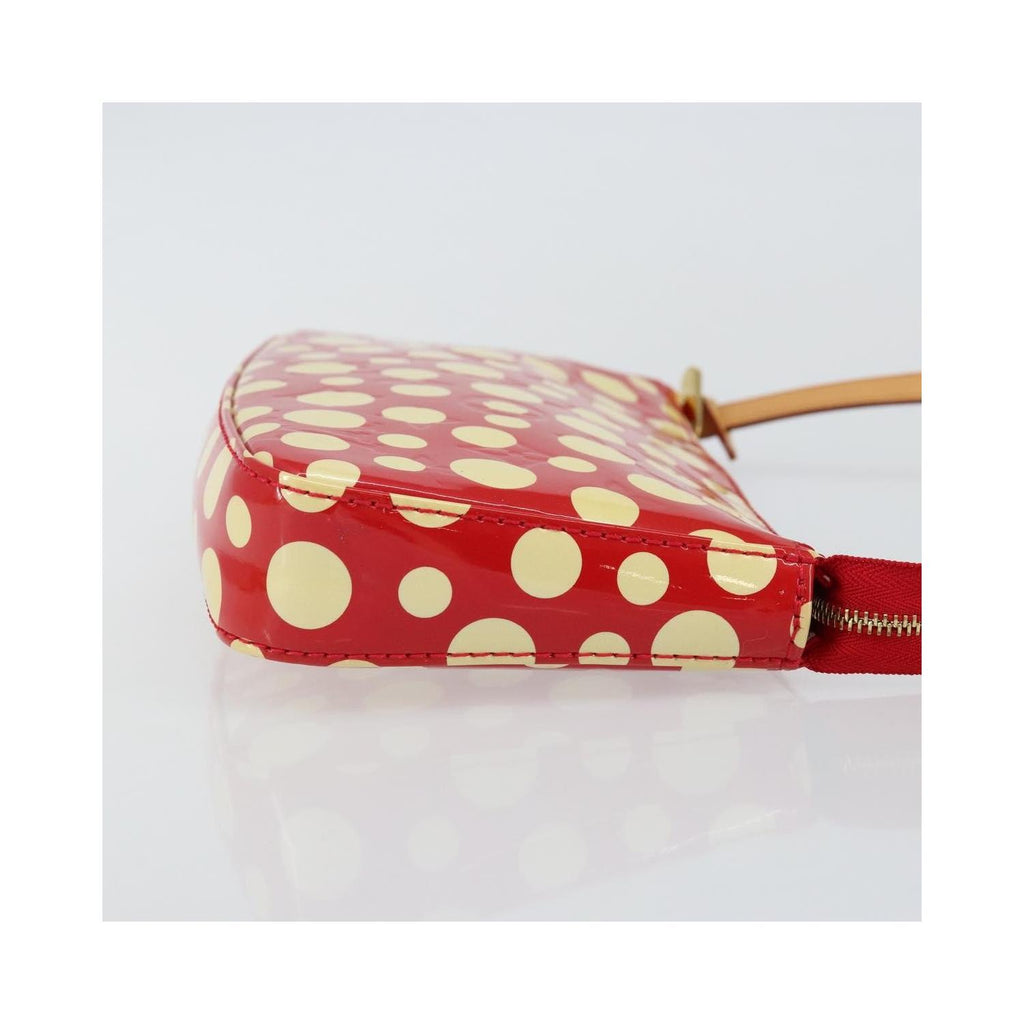 Pochette Louis Vuitton Pochette Accessoires Cuir Verni - Rouge