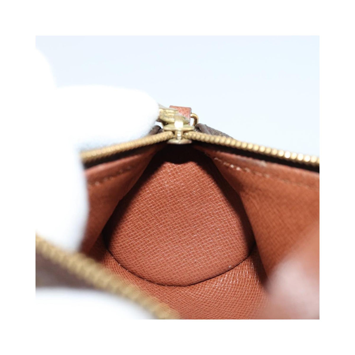 Pochette Louis Vuitton Papillon Pochette Mini Toile - Marron