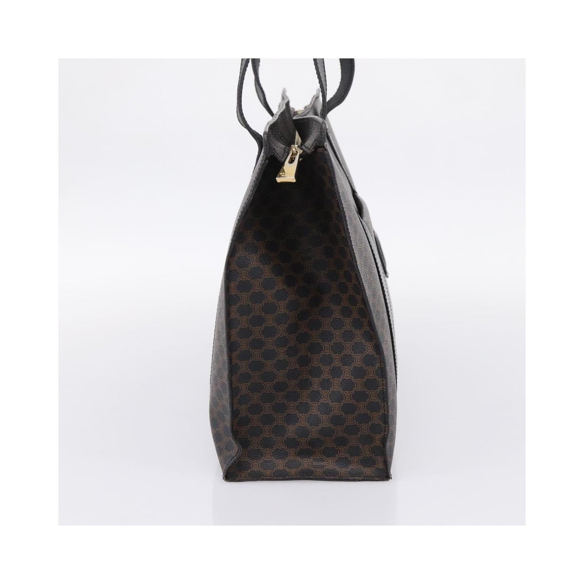 Cabas Celine Vintage Macadam Shopper Large Pvc - Noir