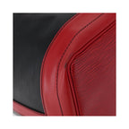 Sac Porté Épaule Louis Vuitton Bicolor Noe Large Cuir - Noir