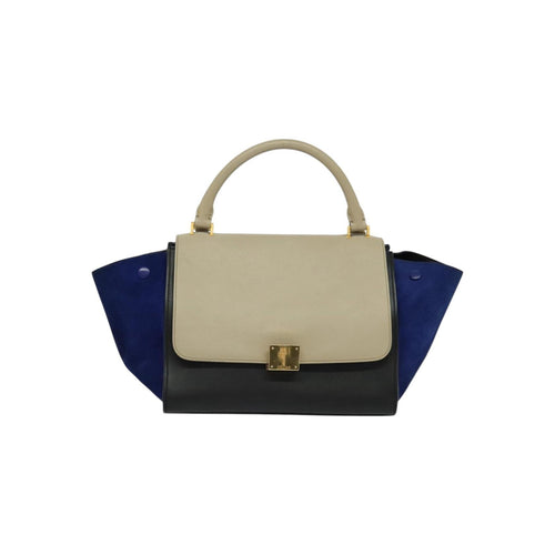 Celine Bolso Trapecio Tricolor Piel Grande