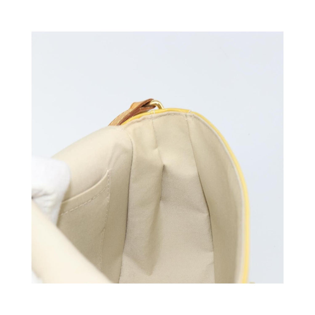 Sac À Main Louis Vuitton Bellflower Gm Cuir Verni - Marron
