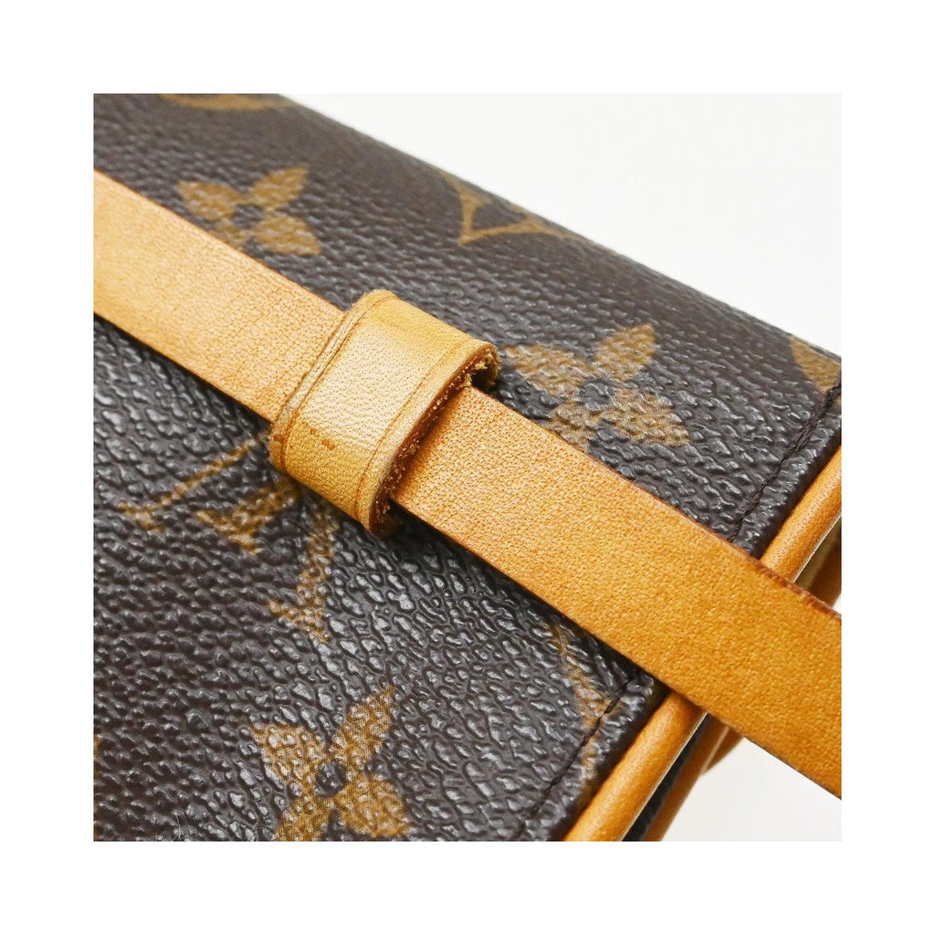 Pochette Louis Vuitton Florentine Pochette Small Toile - Marron