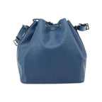 Sac Porté Épaule Louis Vuitton Noe Petit Noé Cuir - Bleu