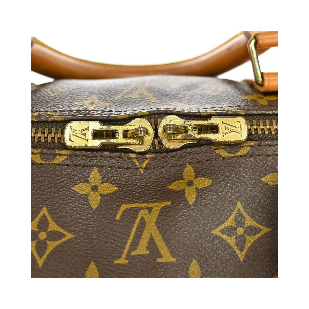 Louis Vuitton Keepall Bandoulière 60 Canvas Travel Bag - Brown