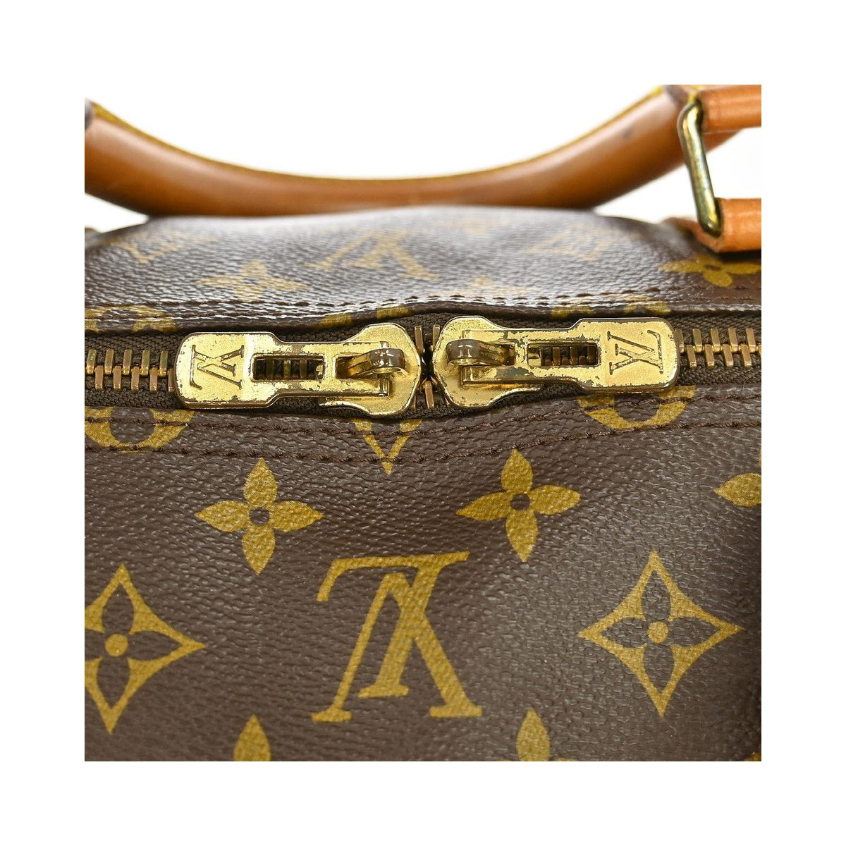 Louis Vuitton Keepall Bandoulière 60 Canvas Travel Bag - Brown