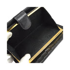 Portefeuille Chanel Timeless Cc French Long Cuir - Noir