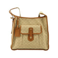 Bolso de hombro tipo mensajero Louis Vuitton Mary Kate de lona - Beige