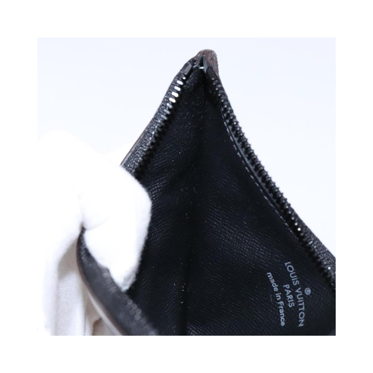 Porte-Cartes Louis Vuitton Nigo Duck Coin Holder Toile - Noir
