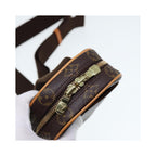 Bolso de mano Louis Vuitton Pochette Gange de lona - marrón