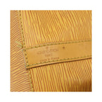 Sac Porté Épaule Louis Vuitton Petit Noe Handbag Small Cuir - Jaune