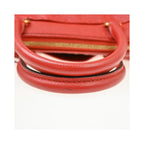 Sac À Main Louis Vuitton Speedy Bandouliere Nm 25 Cuir - Rouge