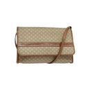Celine Vintage Macadam Shoulder Bag Canvas and Leather Product Image