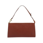 Pochette Louis Vuitton Pochette Accessoires Medium Cuir - Marron
