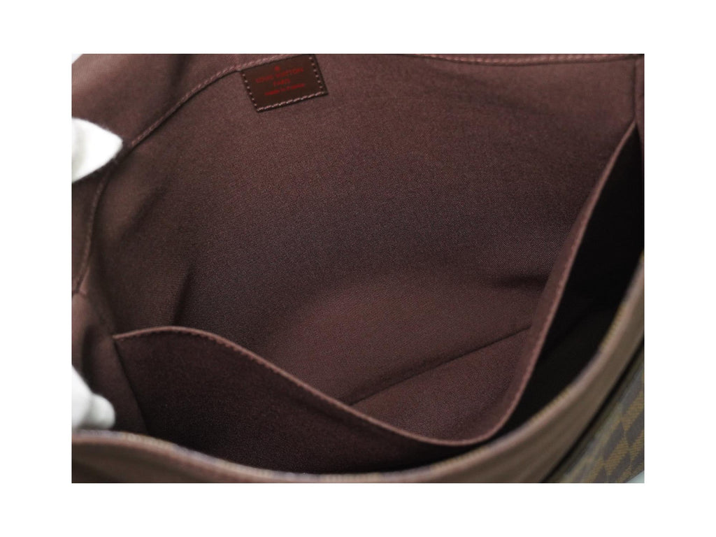 Borsa a spalla Louis Vuitton Bastille PM in tela - Marrone