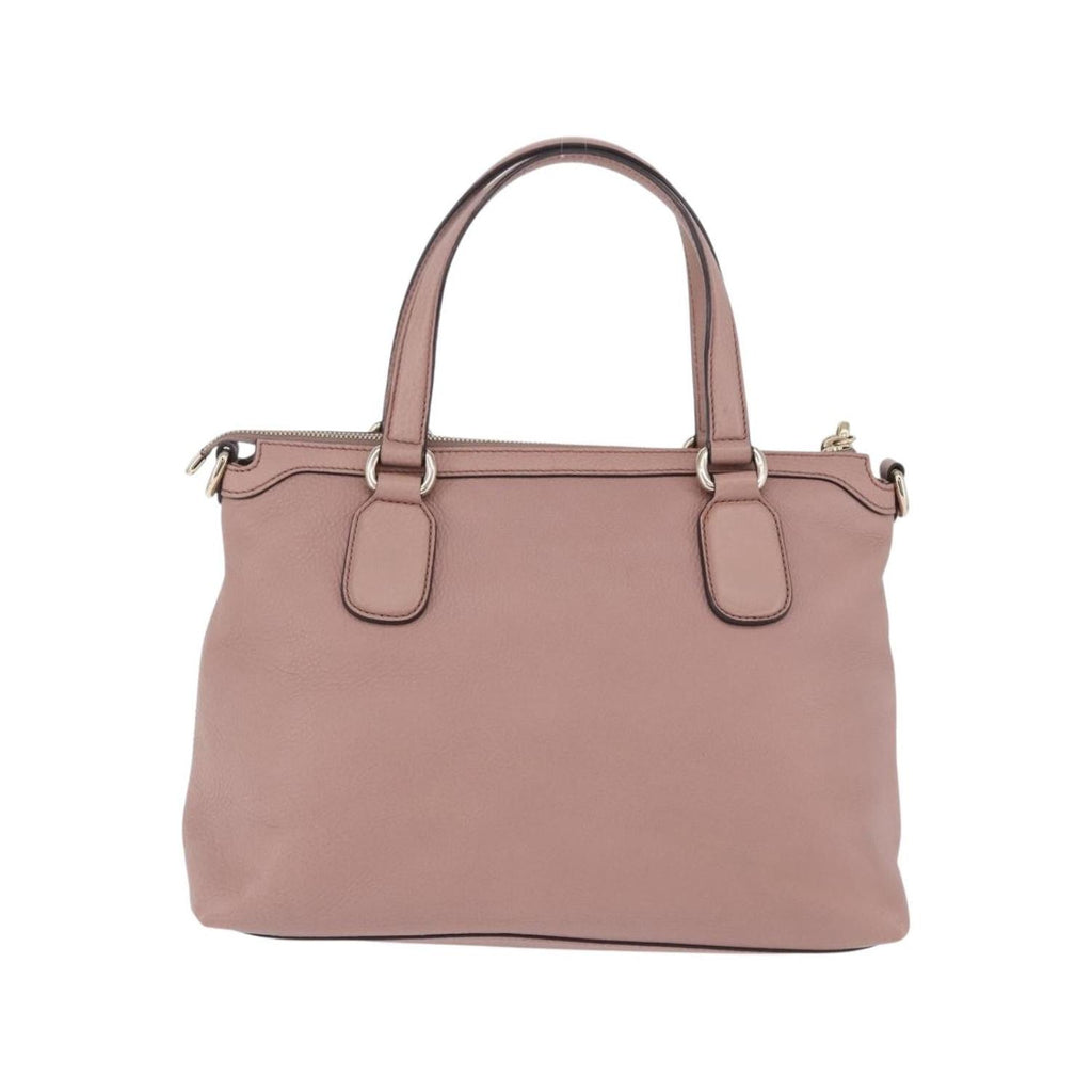 Cabas Gucci Soho Working Large Cuir - Rose