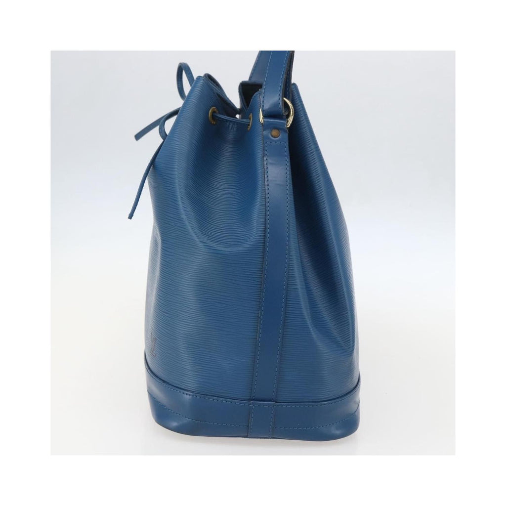Sac Porté Épaule Louis Vuitton Noe Large Cuir - Bleu