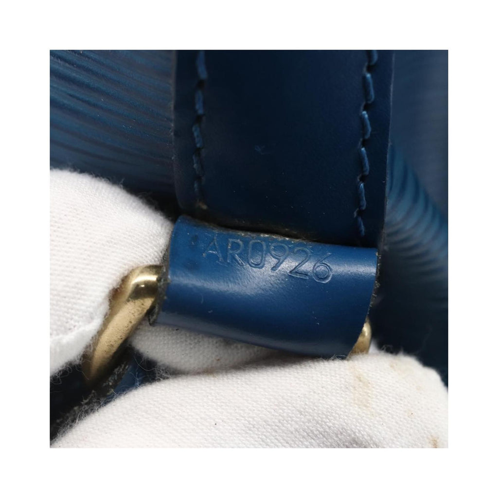 Sac Porté Épaule Louis Vuitton Noe Large Cuir - Bleu