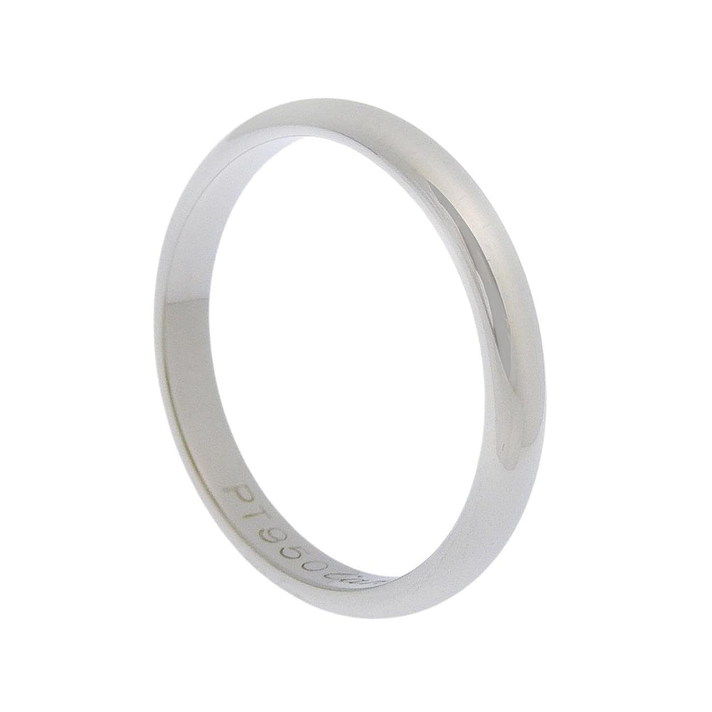 Bague Cartier 1895 Wedding Band 2.5Mm Platinum - Argent
