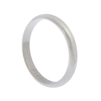Bague Cartier 1895 Wedding Band 2.5Mm Platinum - Argent