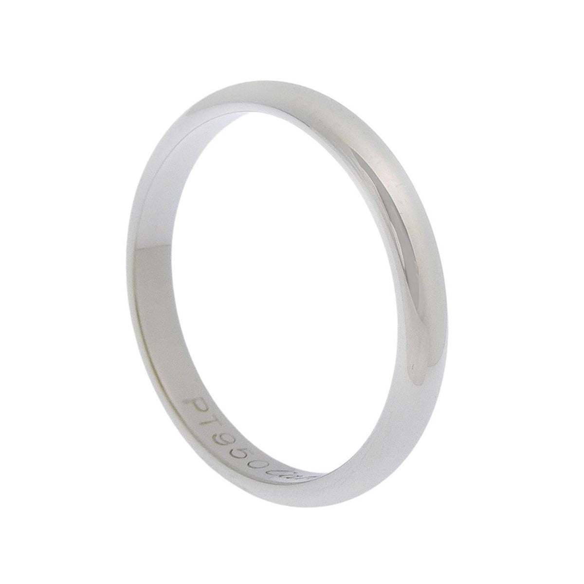 Bague Cartier 1895 Wedding Band 2.5Mm Platinum - Argent