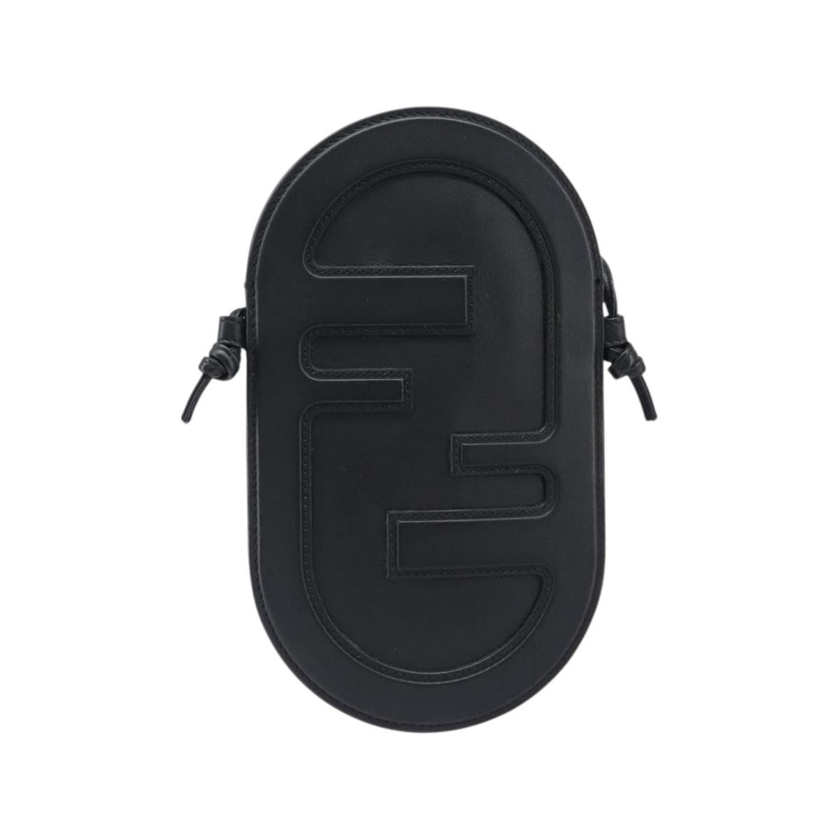 Sac Porté Épaule Fendi O'Lock Camera Mini Cuir - Noir