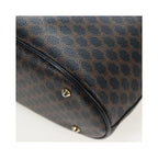 Sac Porté Épaule Celine C Macadam Tote Pvc - Noir