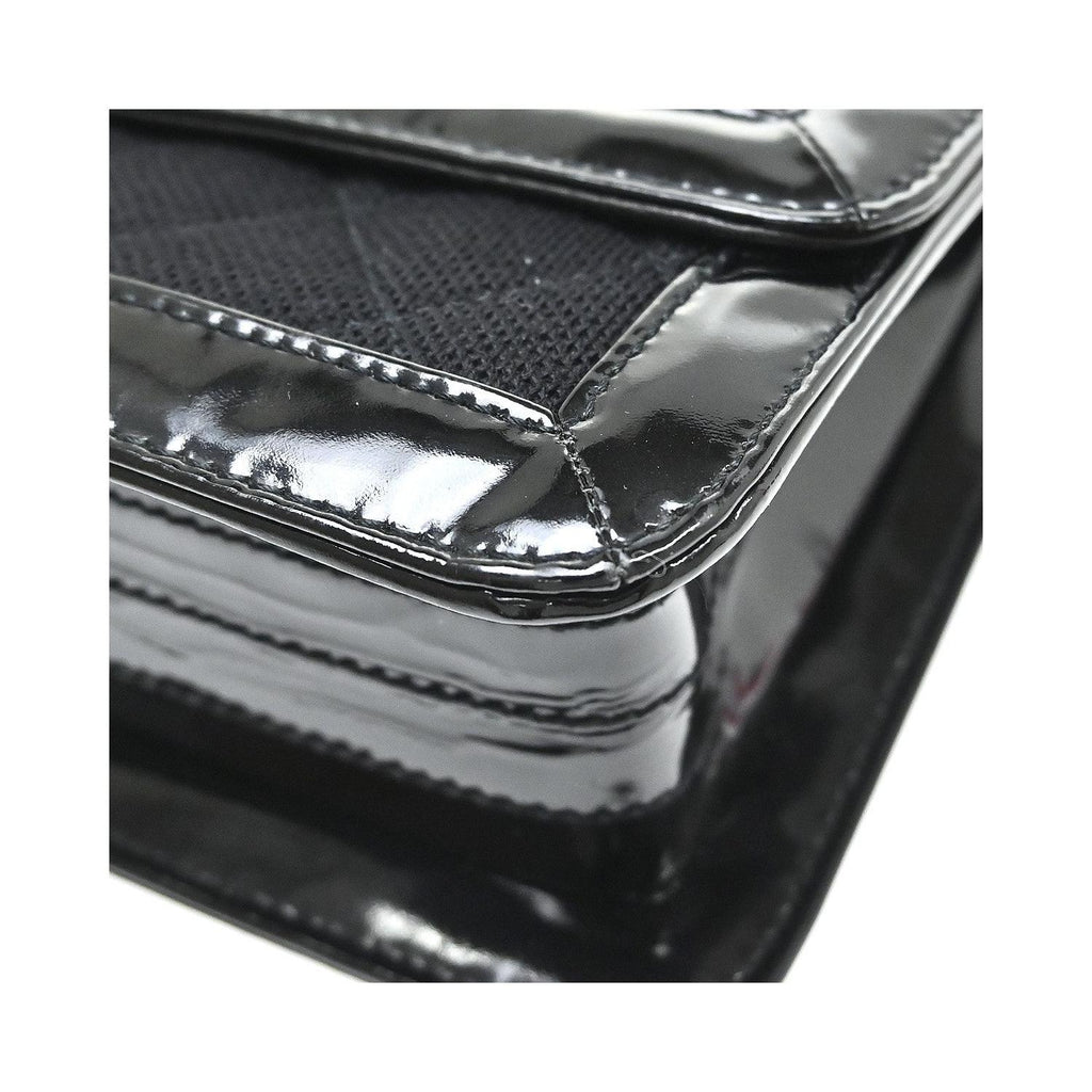 Sac Porté Épaule Chanel Reissue Flap Mini Toile - Noir
