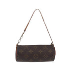 Pochette Louis Vuitton Papillon mini de lona marrón