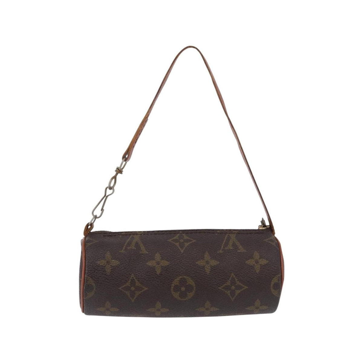 Pochette Louis Vuitton Papillon mini de lona marrón