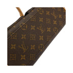 Sac À Main Louis Vuitton Manhattan Pm Toile - Marron