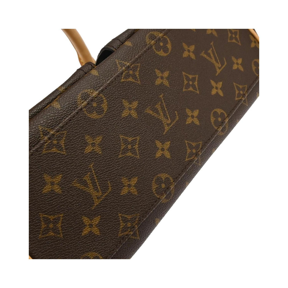 Sac À Main Louis Vuitton Manhattan Pm Toile - Marron