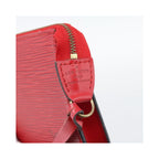 Pochette Louis Vuitton Pochette Accessoires Medium Cuir - Rouge