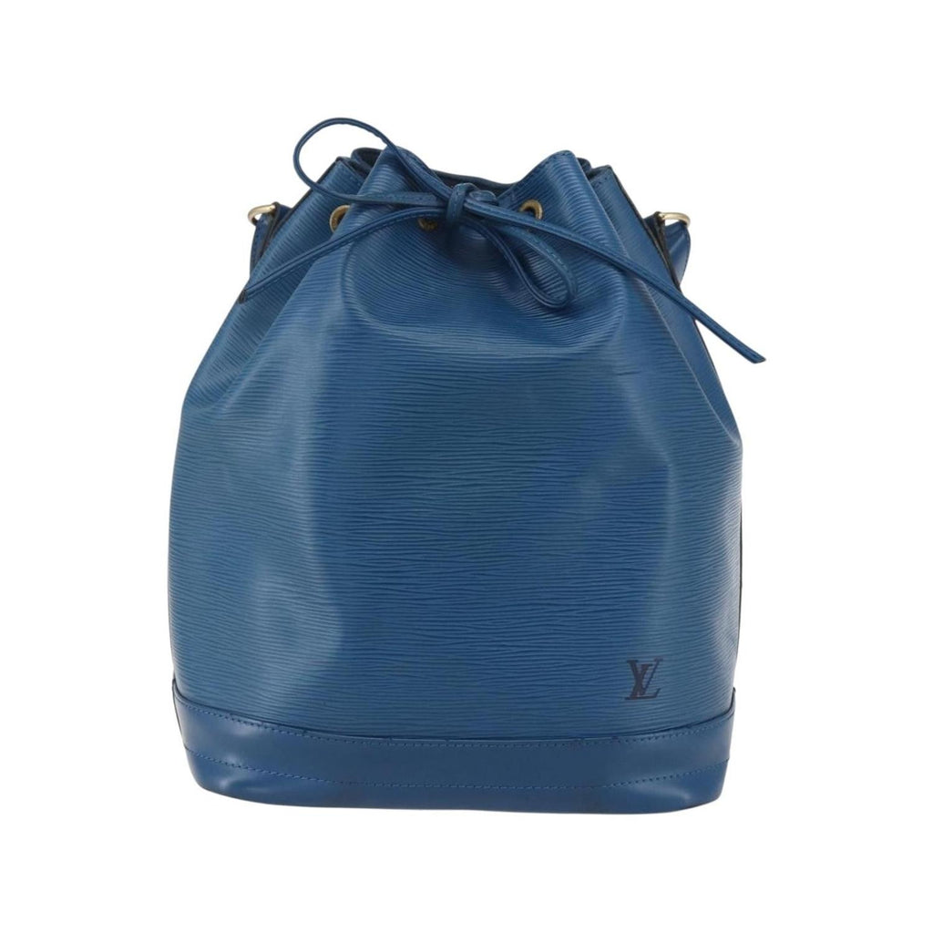 Sac Porté Épaule Louis Vuitton Noe Large Cuir - Bleu