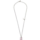 Chanel Vintage CC Pendant Long Necklace Metal Product Image