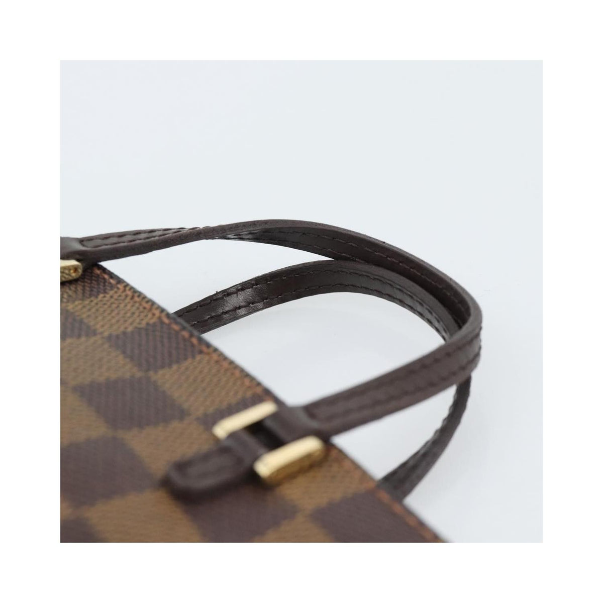Pochette Louis Vuitton Manosque Pochette Gm Toile - Marron