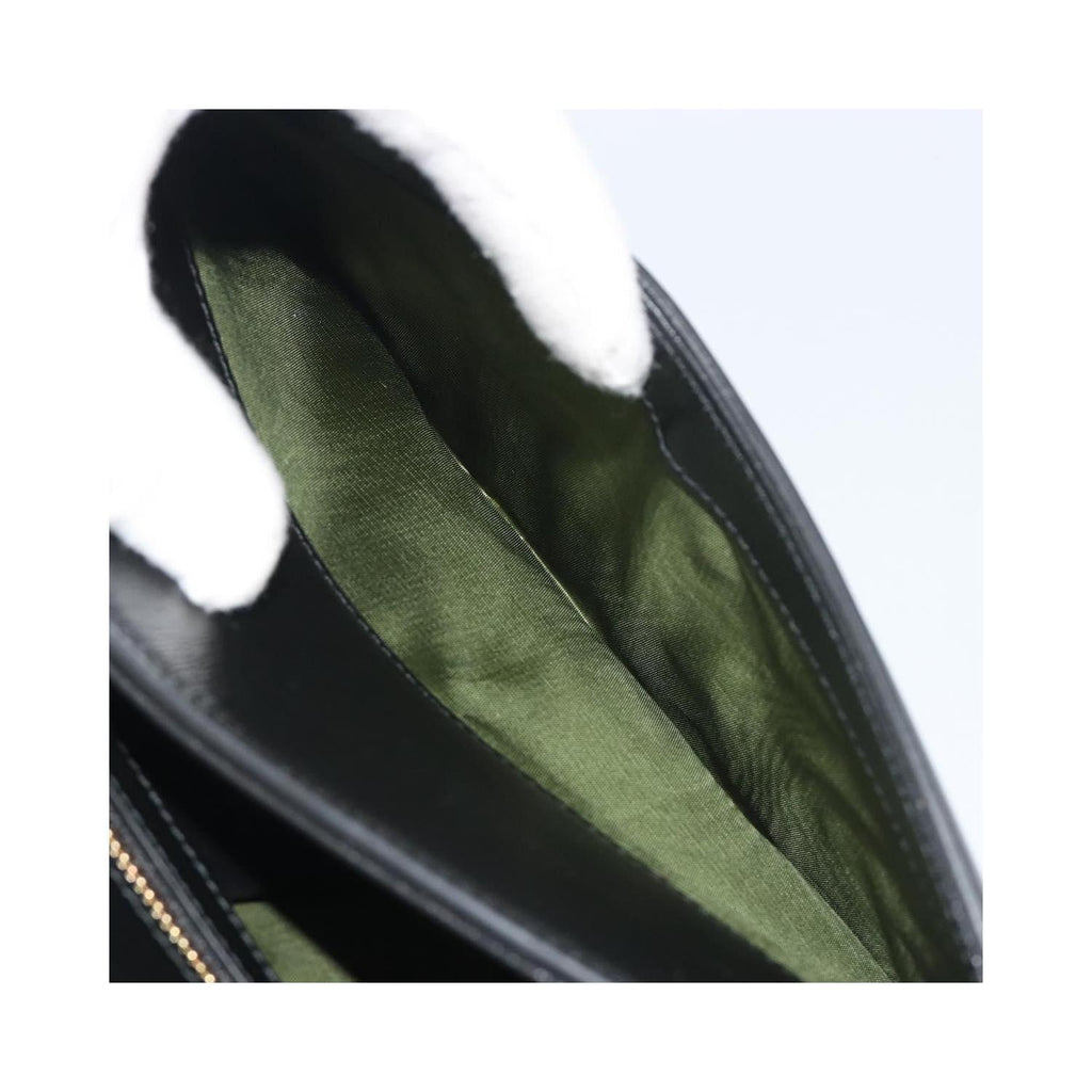 Sac Porté Épaule Gucci Gg Ring Small Cuir - Noir