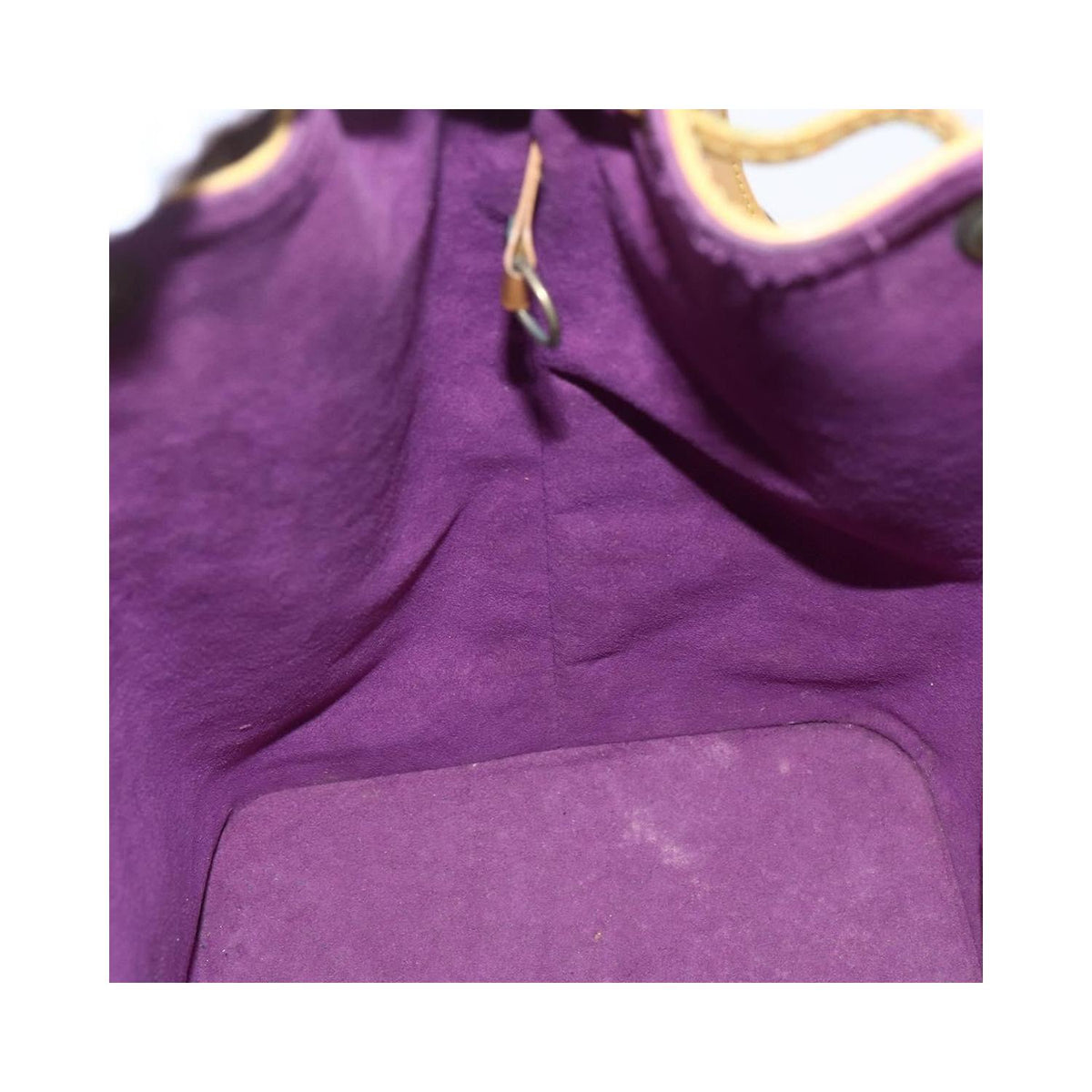 Sac Porté Épaule Louis Vuitton Petit Noe Handbag Small Cuir - Jaune