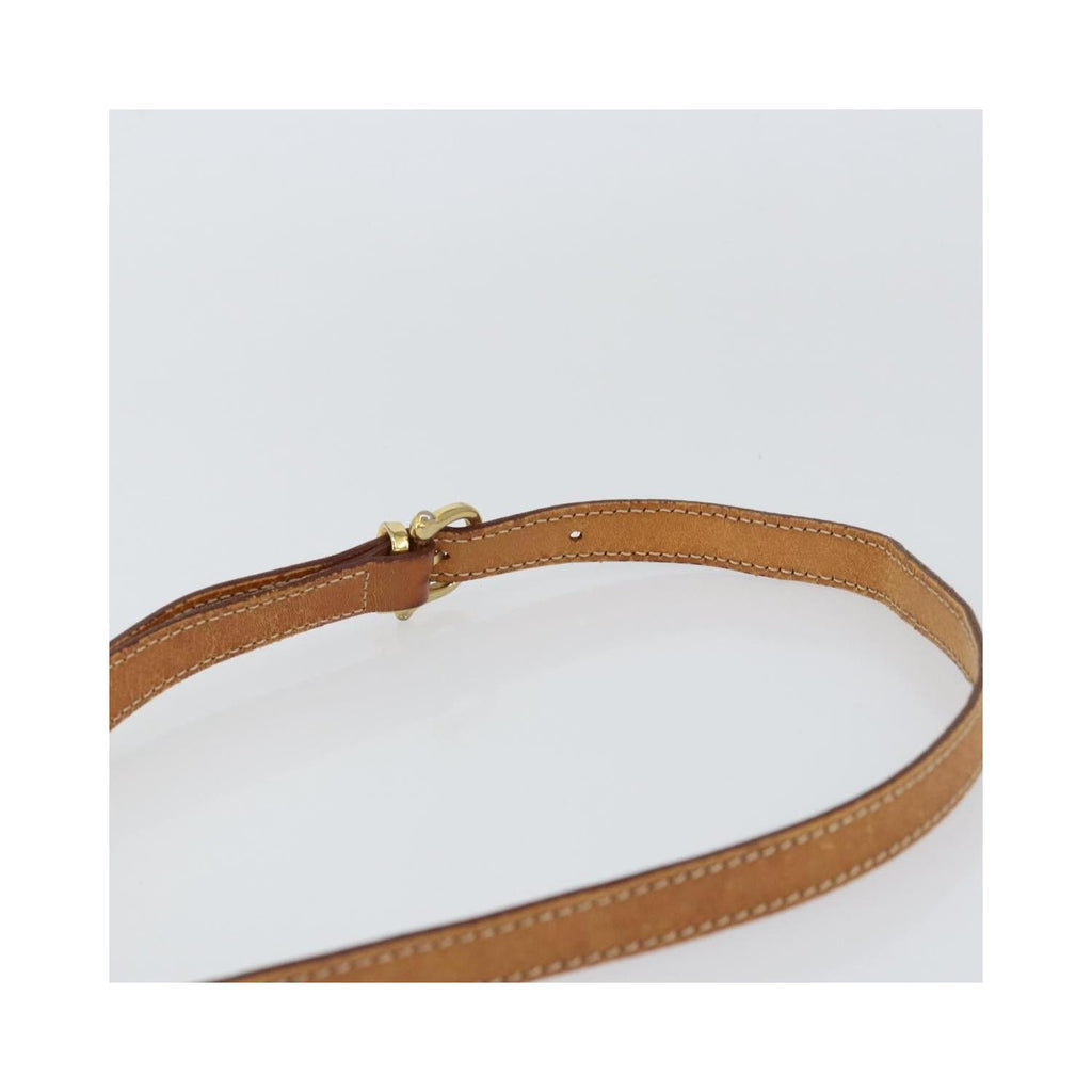 Sac Porté Épaule Celine Macadam Shoulder Bag Pvc - Beige