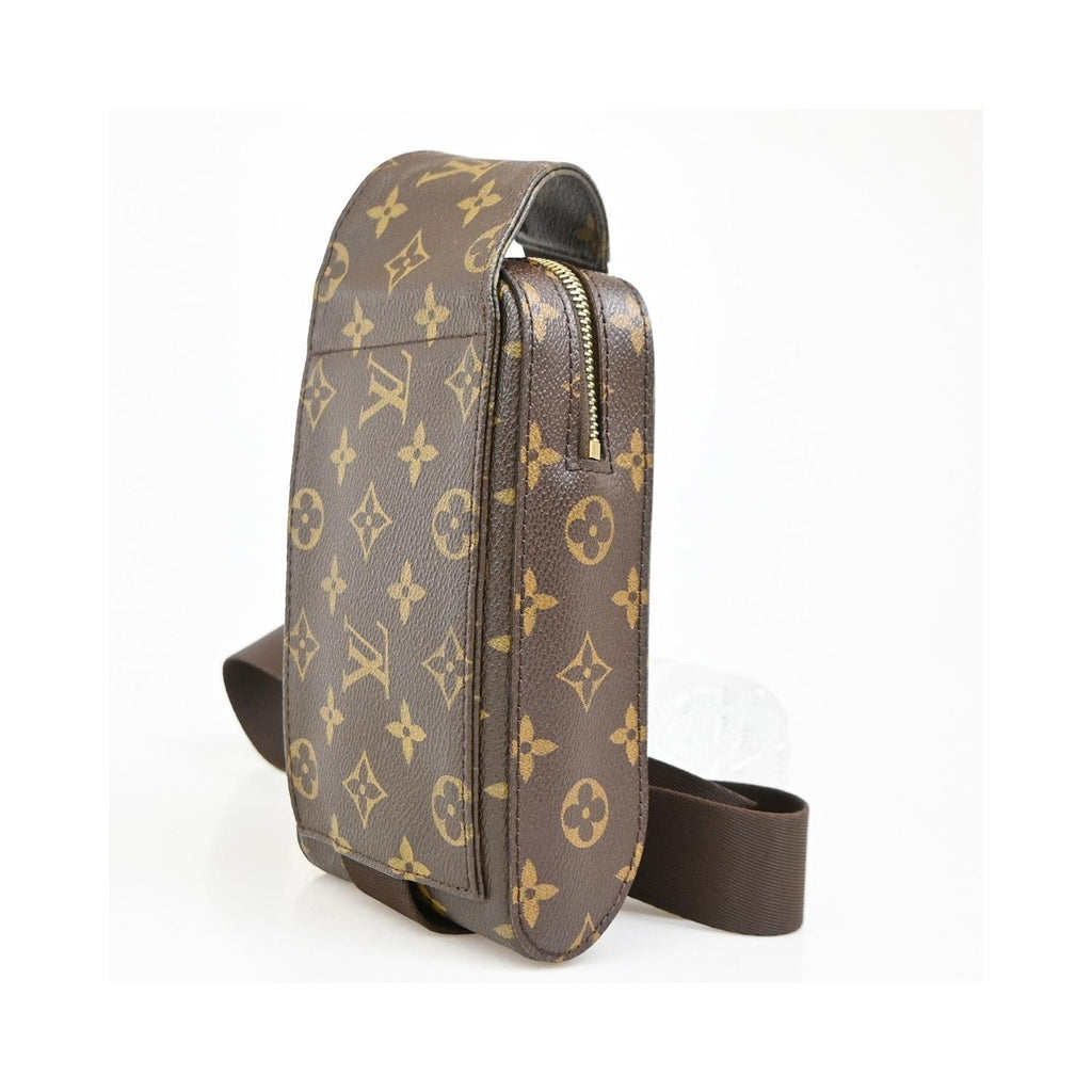 Pochette Louis Vuitton Geronimos Toile - Marron
