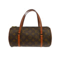 Sac À Main Louis Vuitton Papillon 26 Toile - Marron