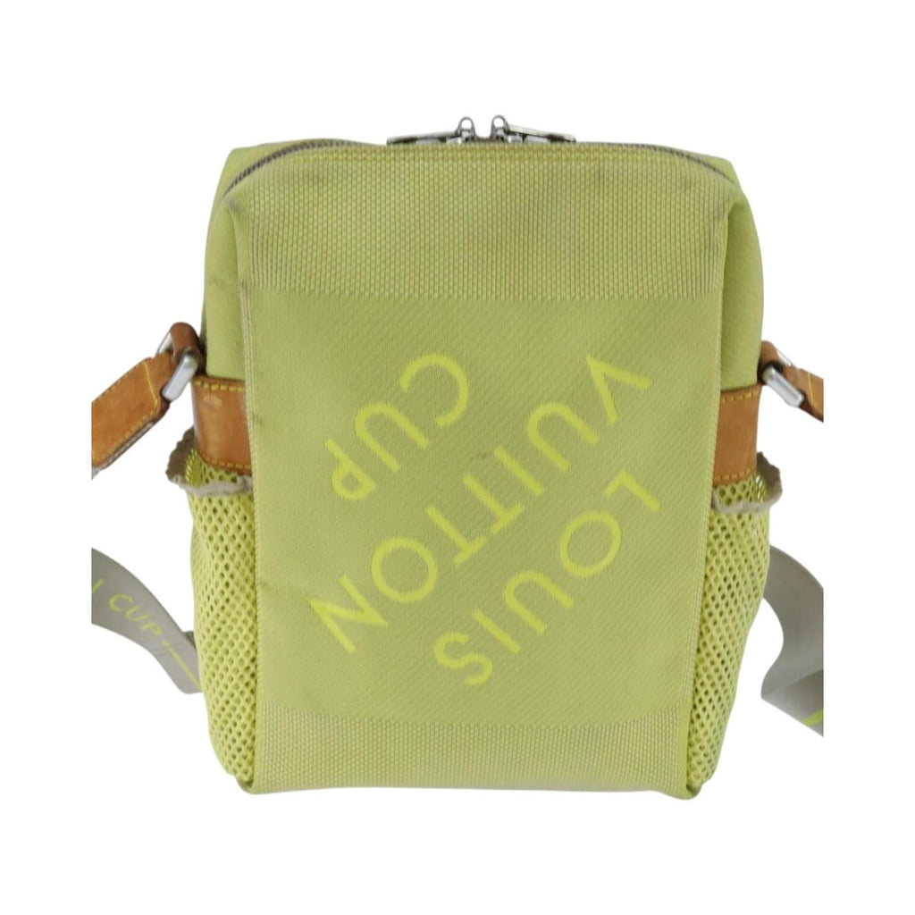 Sac Porté Épaule Louis Vuitton Cup Weathery Bag Toile - Jaune
