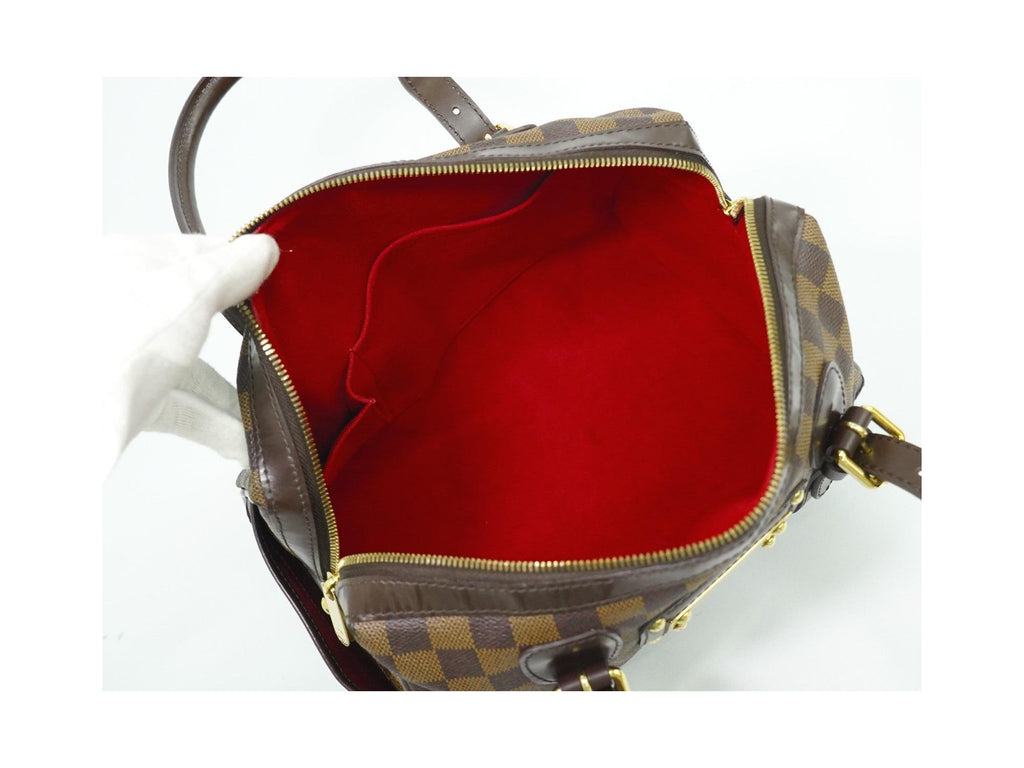 Sac À Main Louis Vuitton Berkeley Handbag Toile - Marron