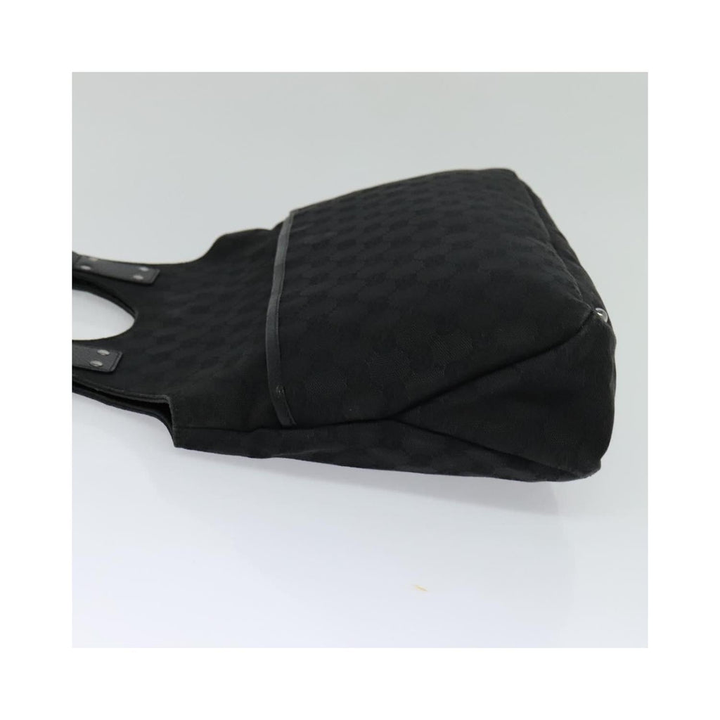 Sac Porté Épaule Gucci Gg Canvas Toile - Noir