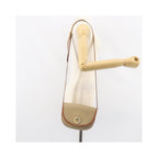 Sac Porté Épaule Celine Macadam Shoulder Bag Pvc - Beige
