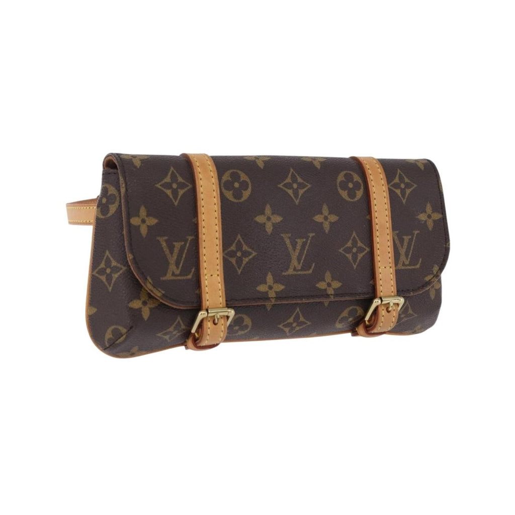 Sac À Main Louis Vuitton Marelle Waist Toile - Marron