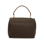 Sac À Main Celine Macadam Handbag Toile - Marron