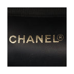 Sac À Main Chanel Vintage Timeless Cosmetic Case Tall Cuir - Noir